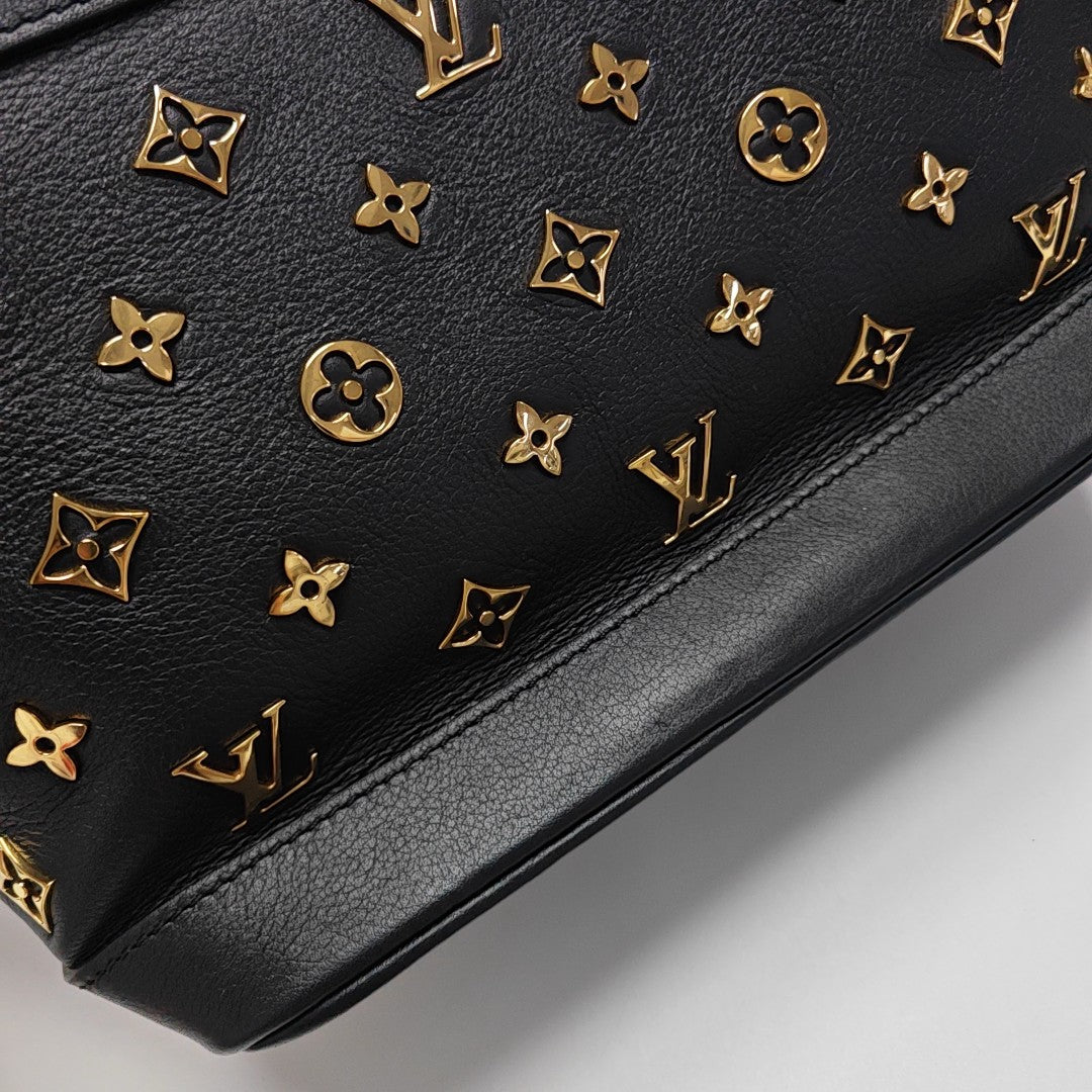 CRUISER PM Monogram Calfskin Black