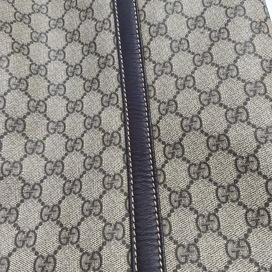 Monogram Coated Canvas Tote Bag Beige