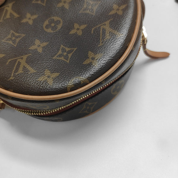 BOITE CHAPEAU PM Monogram Coated Canvas Brown