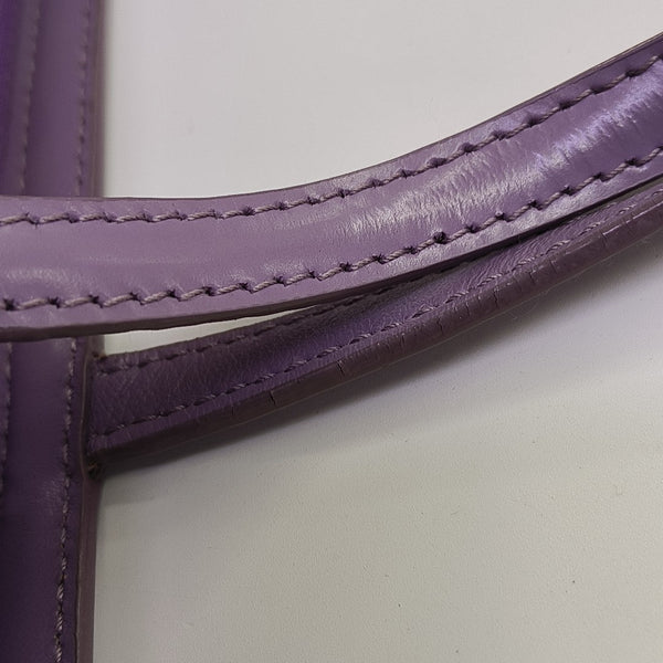 Special Material Tote Bag Purple