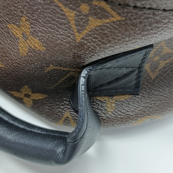 PALM SPRINGS PM Monogram Coated Canvas Brown