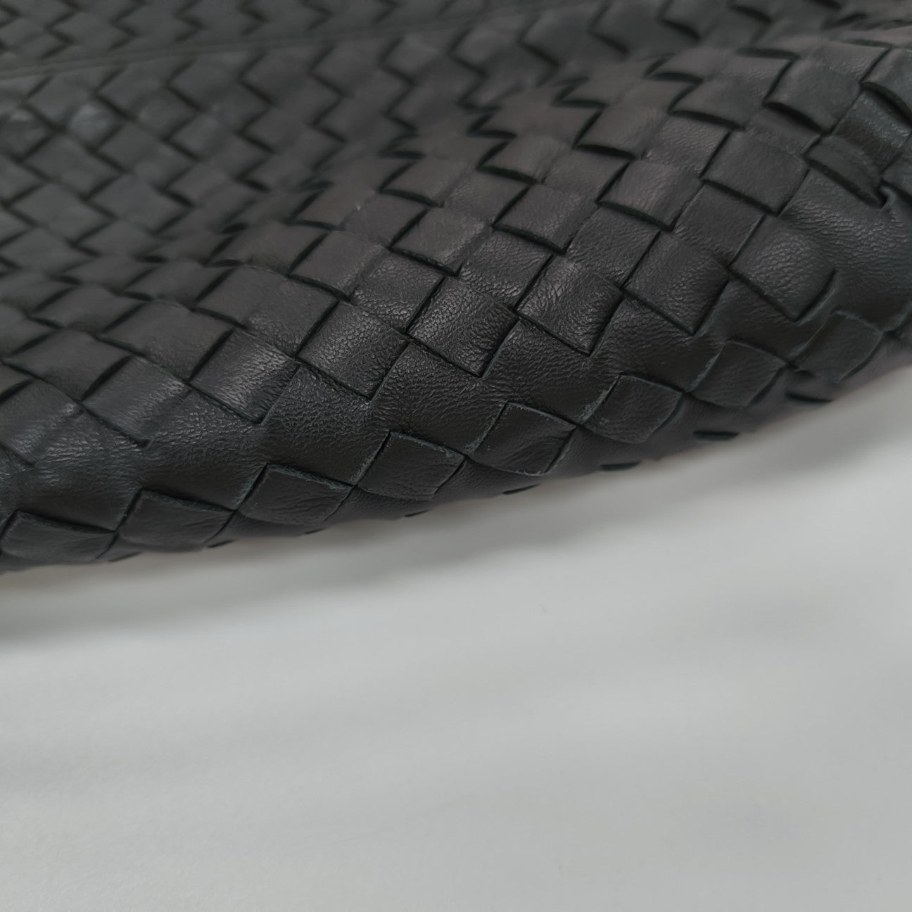 Lambskin Top Handle Bag Black