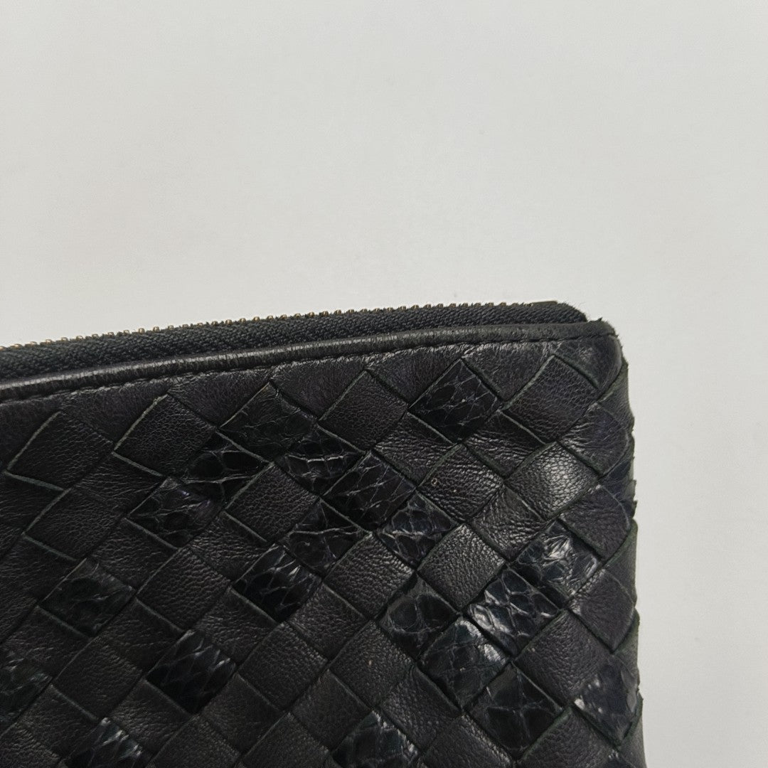 Lambskin Clutch Black
