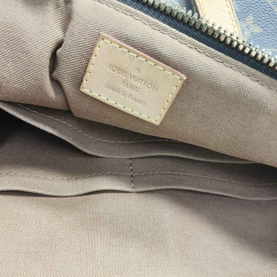 PALERMO PM Monogram Coated Canvas Brown