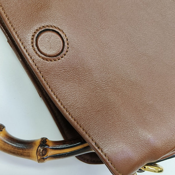 Diana Mini Calfskin Brown