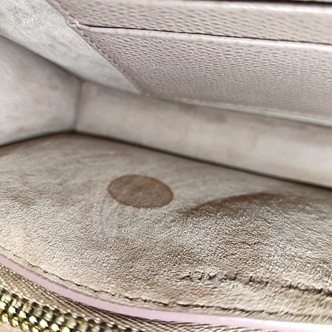 Authenticated pre-owned  Saddle Calfskin Pink - Belt Bag at Looply
