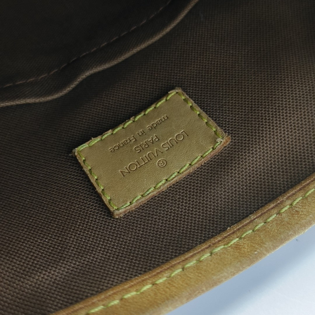BATIGNOLLES PM Monogram Coated Canvas Brown