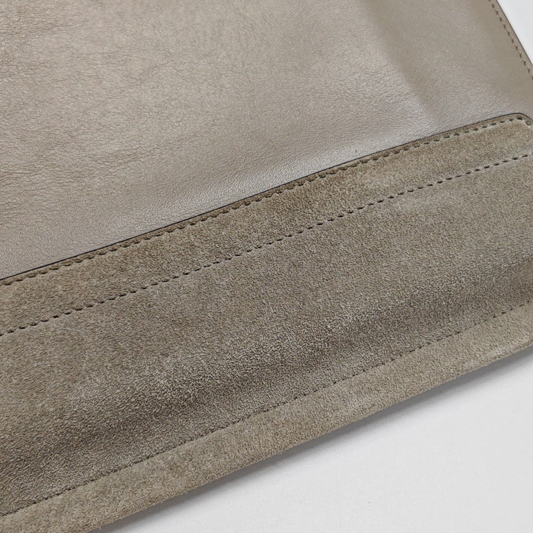 Faye Medium Calfskin Gray