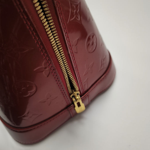 ALMA GM Monogram Calfskin Red