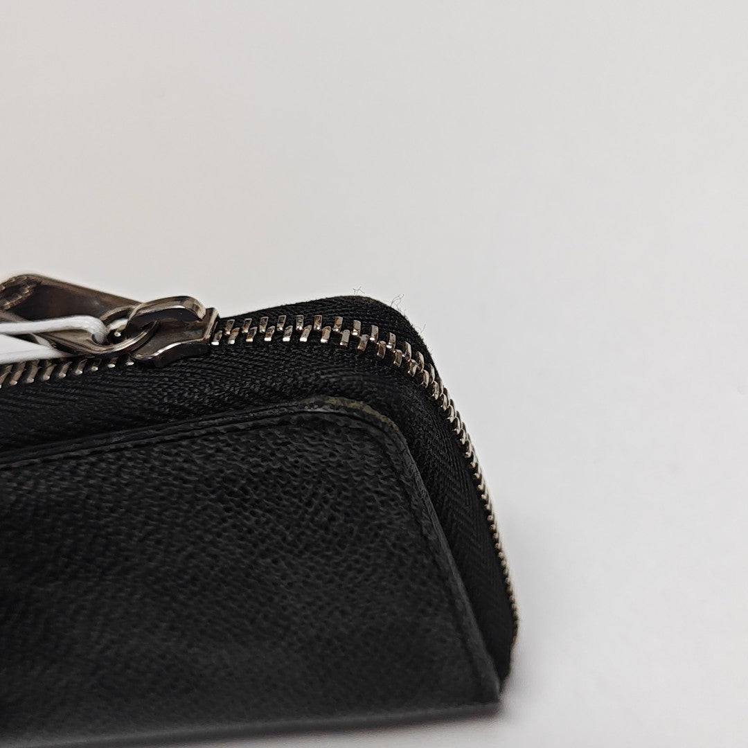 Damier Graphite Coated Canvas Card Holder Gray