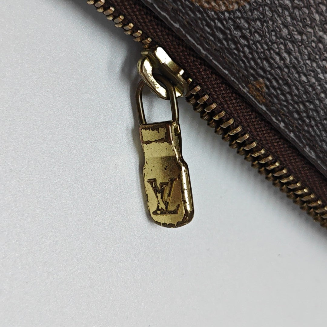 ACCESSOIRES Mini Monogram Coated Canvas Brown