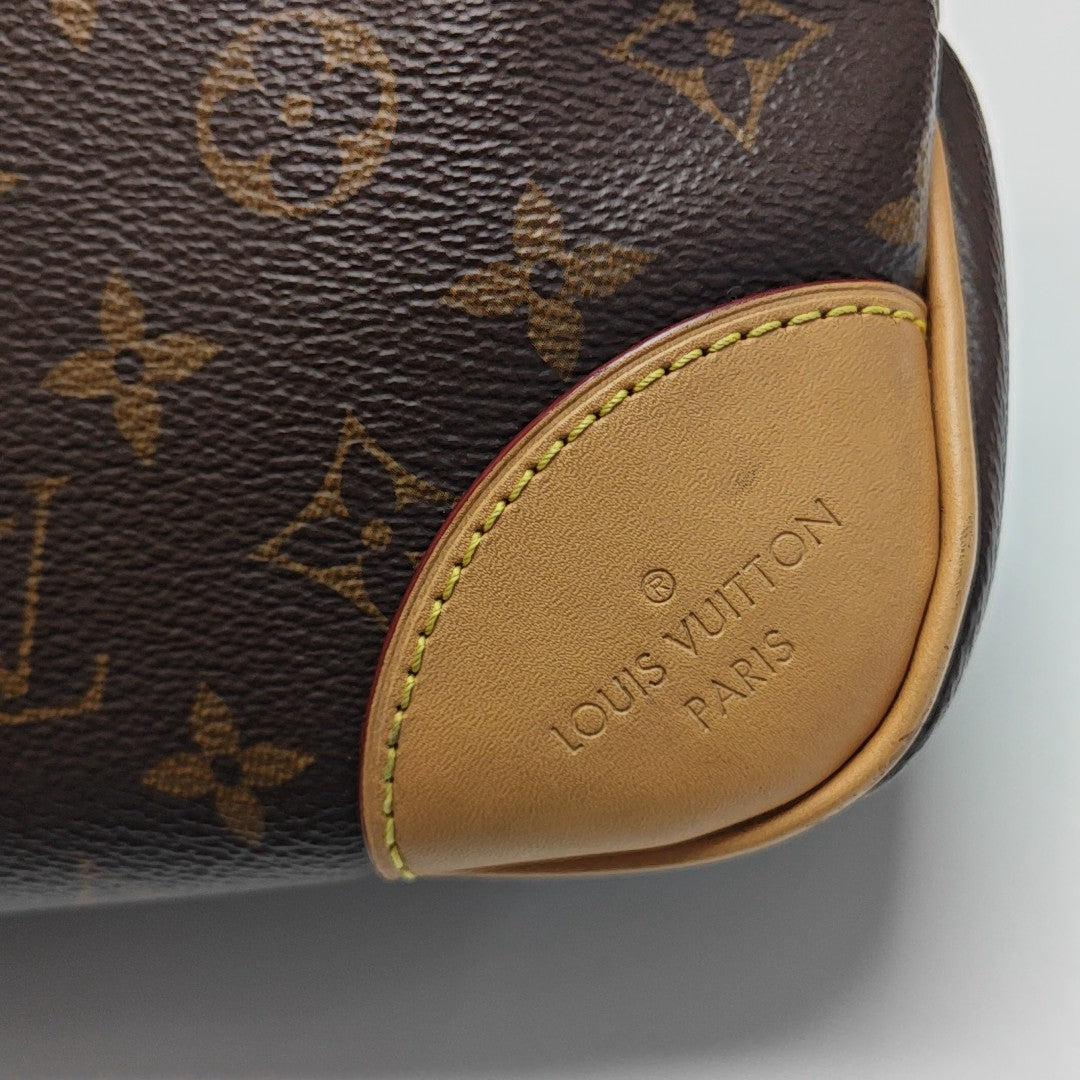 BOULOGNE Monogram Coated Canvas Brown