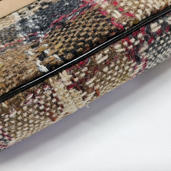 Wool Top Handle Bag Multicolor