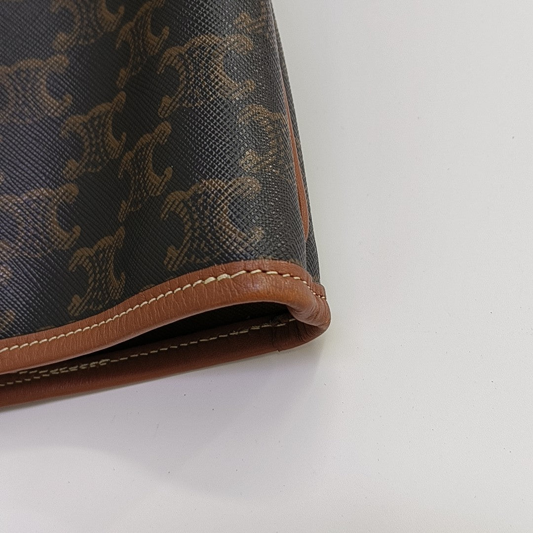 TRIOMPHE CANVAS Medium Coated Canvas Black
