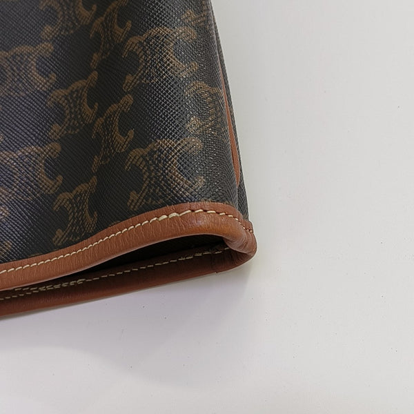 TRIOMPHE CANVAS Medium Coated Canvas Black