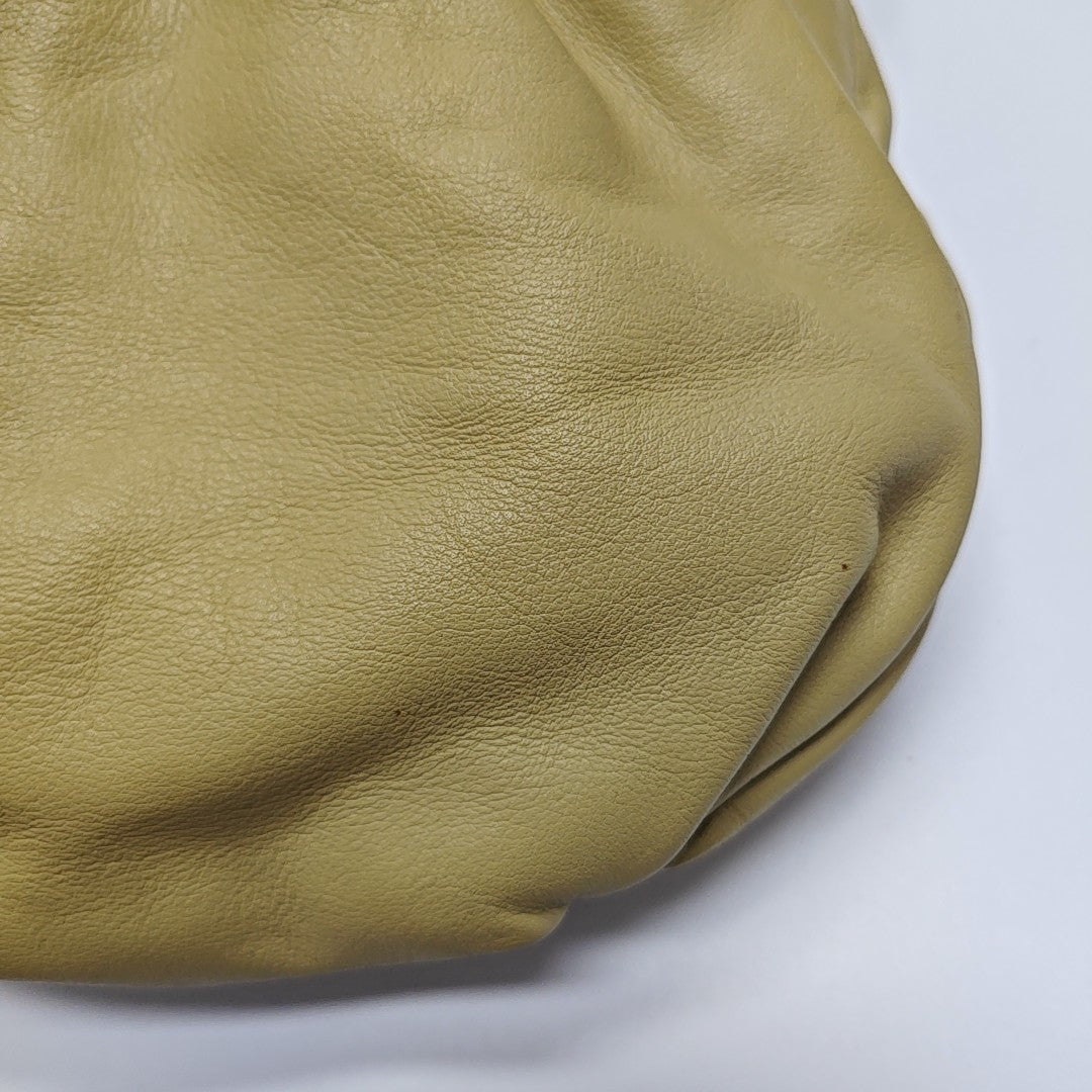 Calfskin Shoulder Bag Beige
