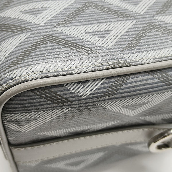 Lingot Oblique Coated Canvas Gray