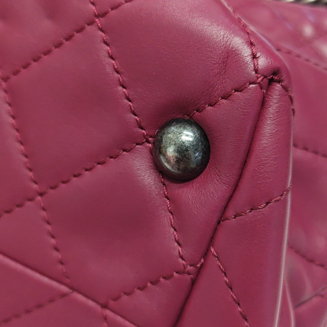 Quilted Calfskin Red