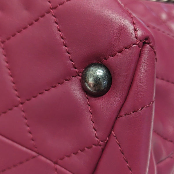 Quilted Calfskin Red