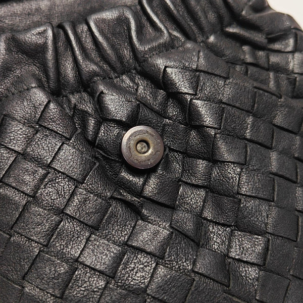 Calfskin Shoulder Bag Black