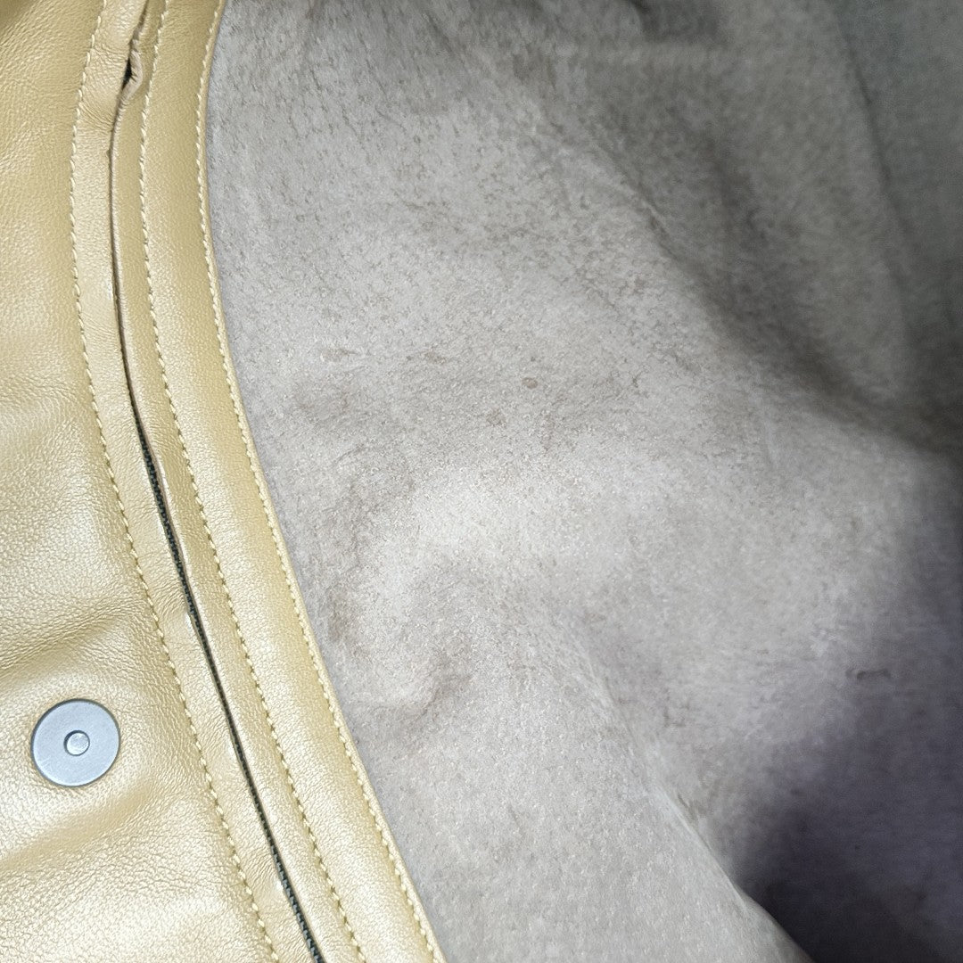 Lambskin Tote Bag Brown