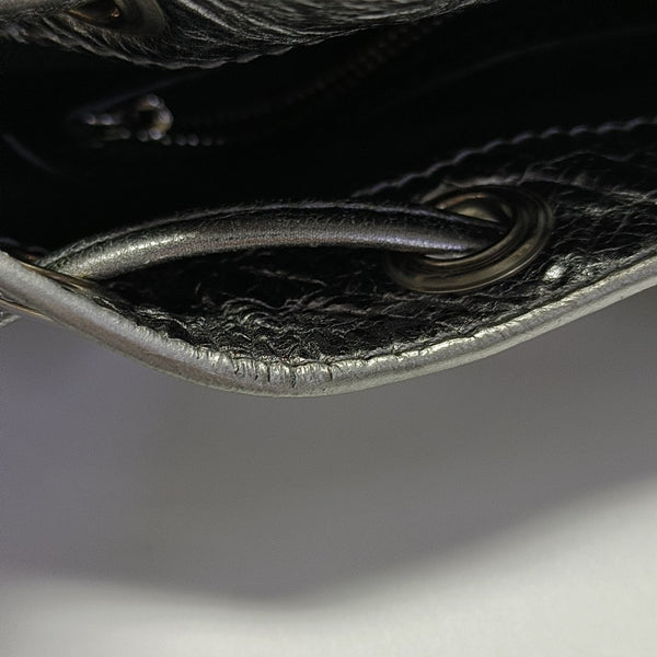 Le Cagole Calfskin Silver