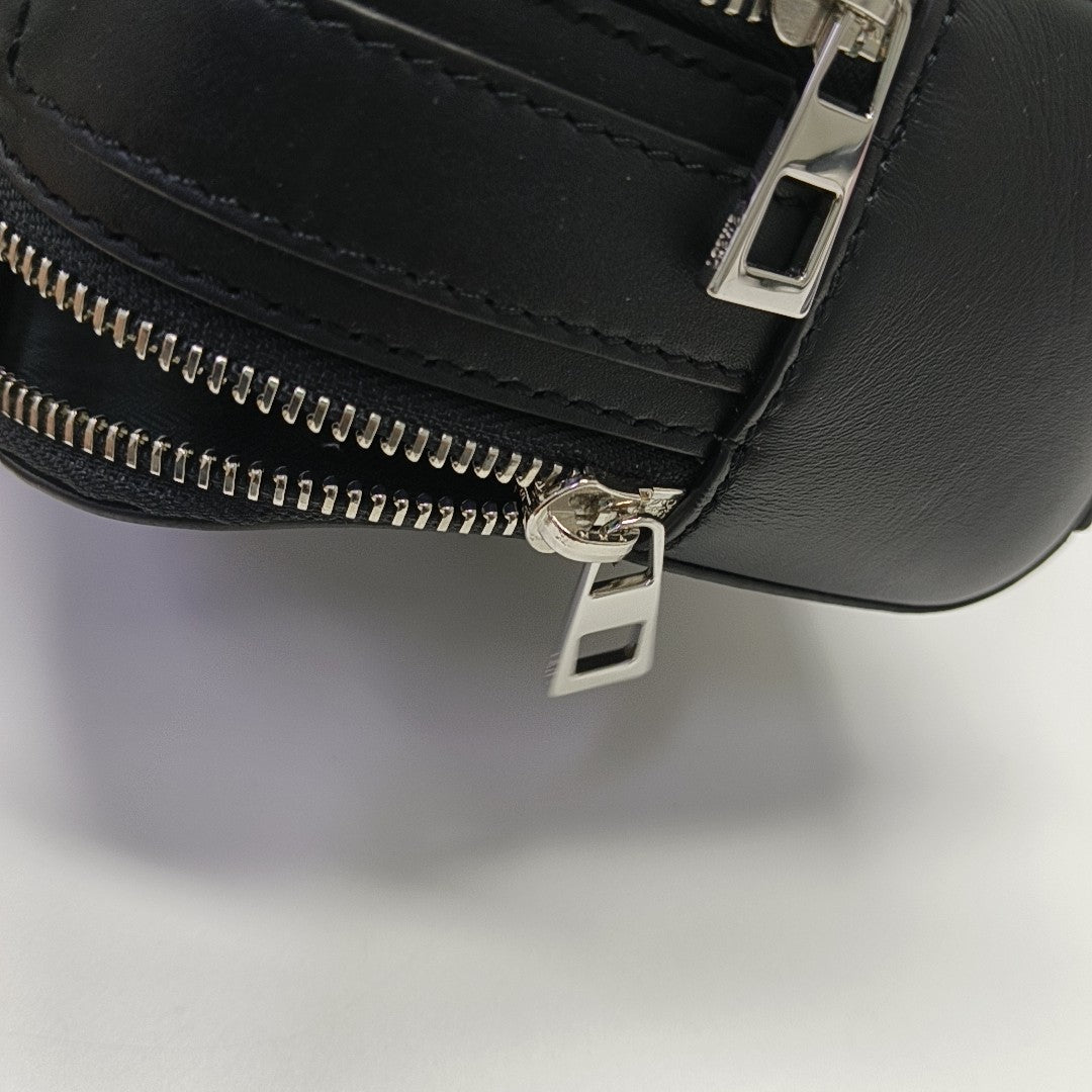 Military Mini Monogram Calfskin Black