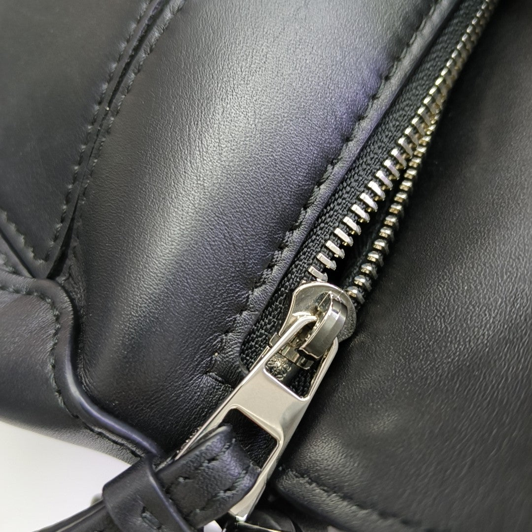 Puzzle Small Calfskin Black