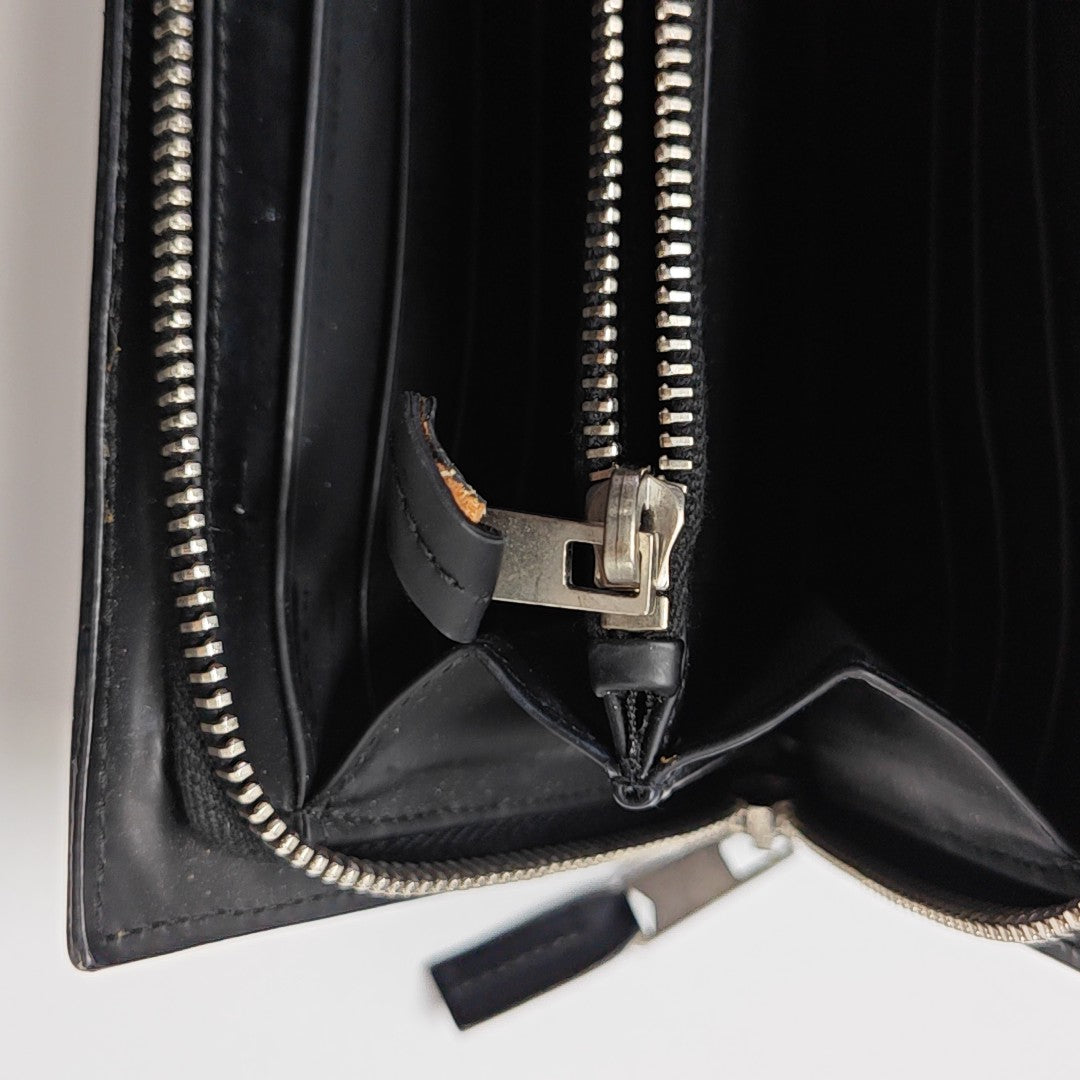 Calfskin Wallet Black