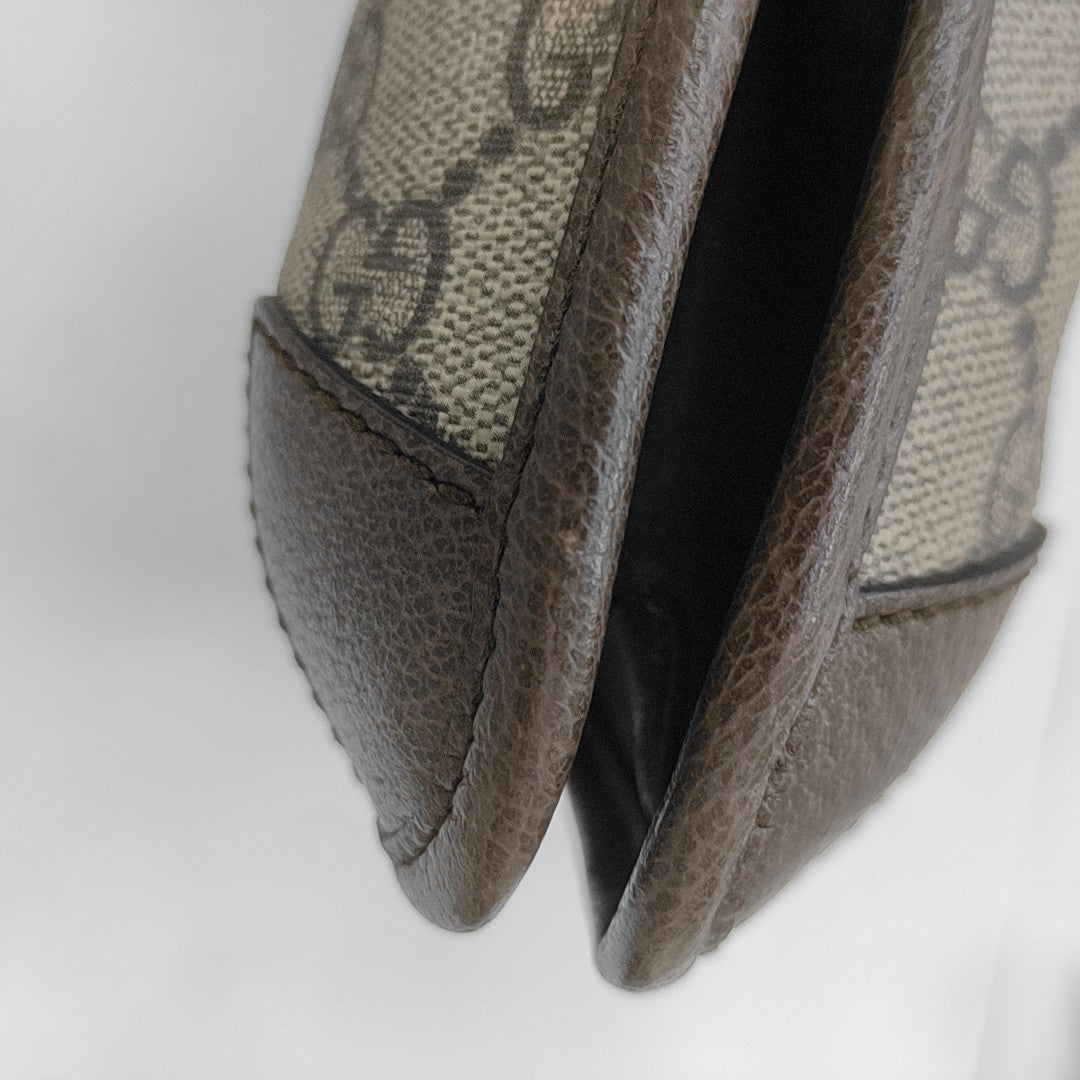 Neo Vintage Large Monogram Coated Canvas Brown