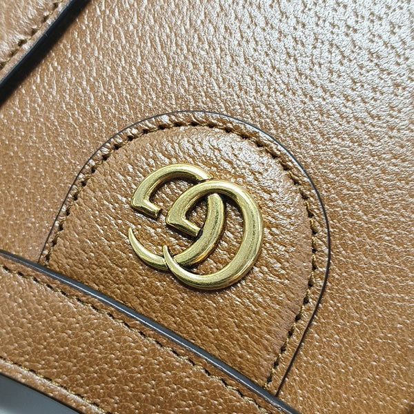 Diana Small Calfskin Brown