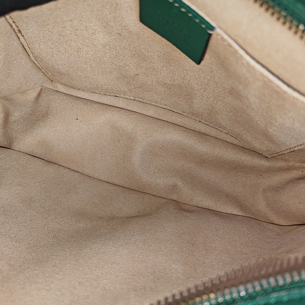 GG Marmont Small Quilted Calfskin Green