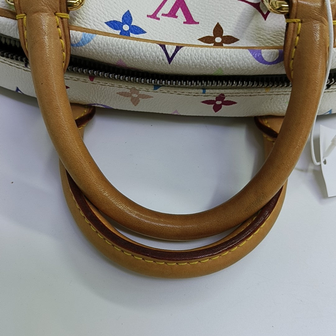 LV × TM DEAUVILLE Monogram Coated Canvas White