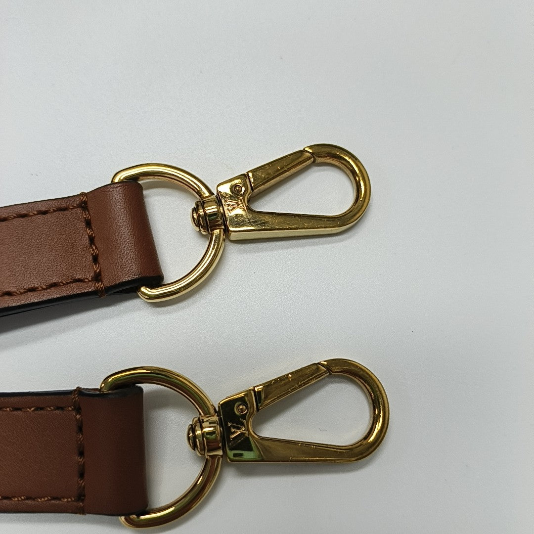 DAUPHINE MM Monogram Coated Canvas Brown