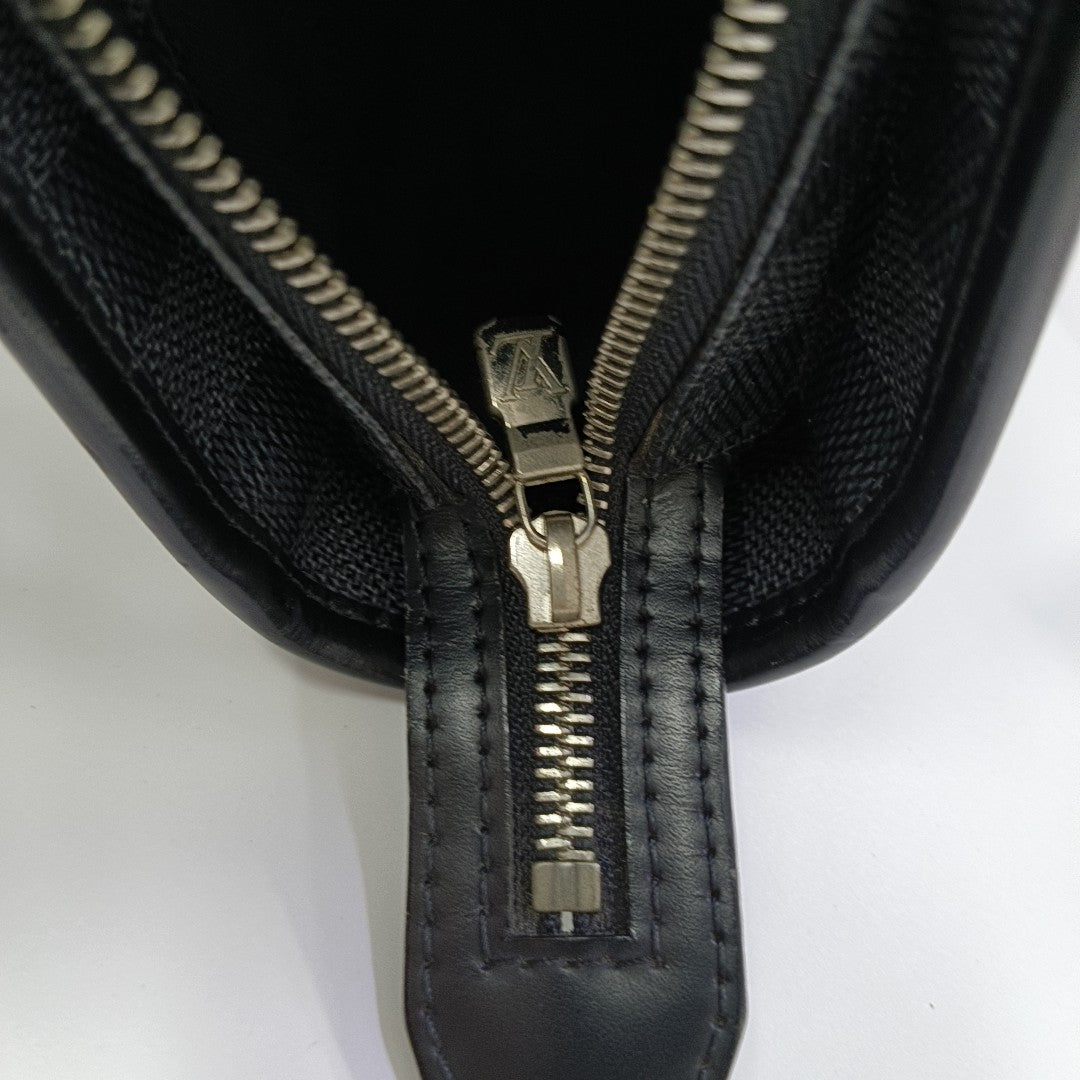 TADAO MM Damier Graphite Coated Canvas Gray