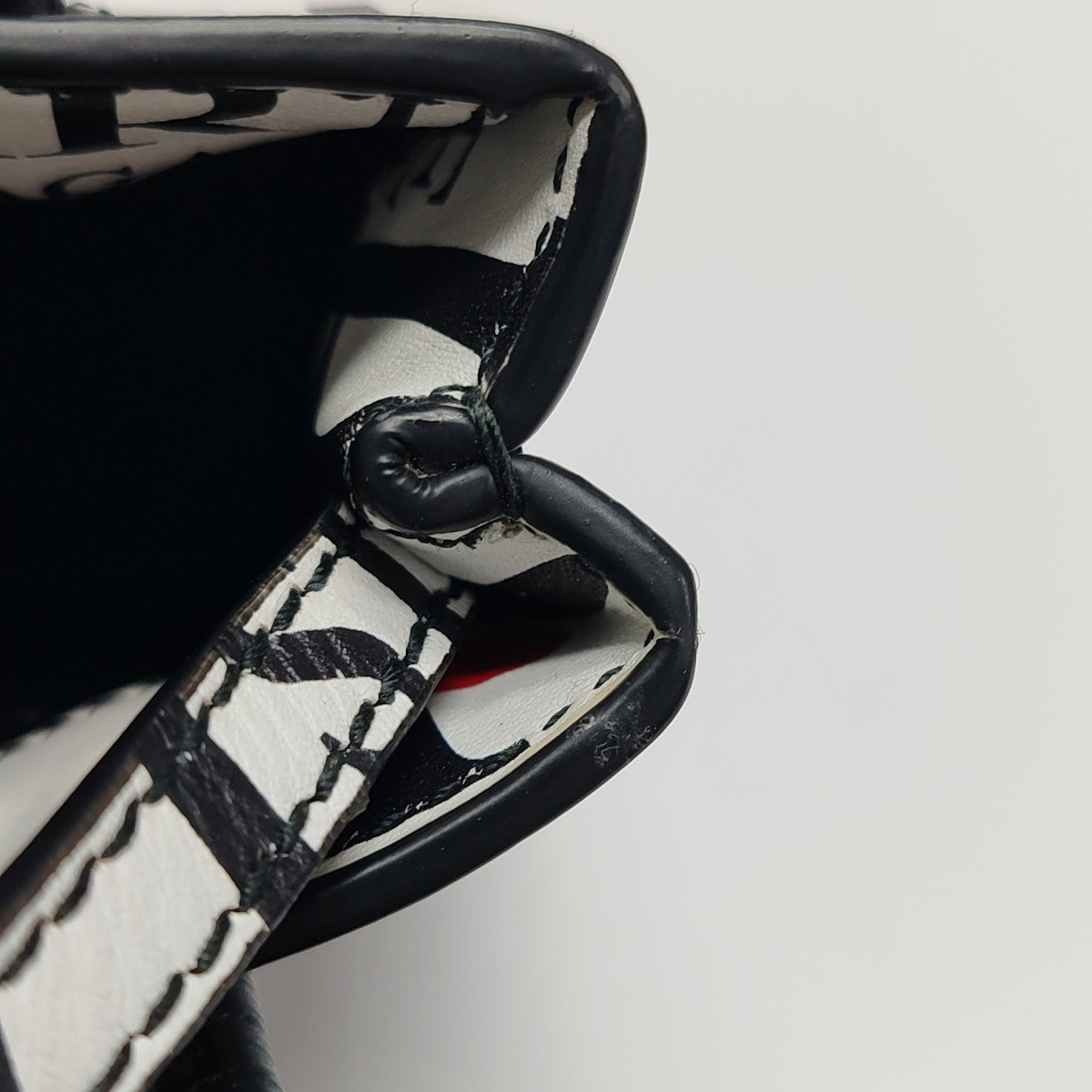 Shopping Bag Calfskin White