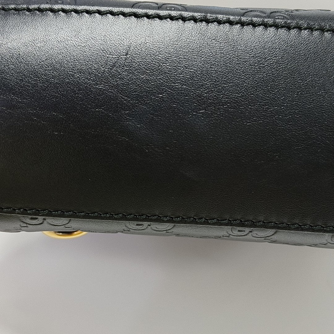 Padlock Mini Monogram Calfskin Black