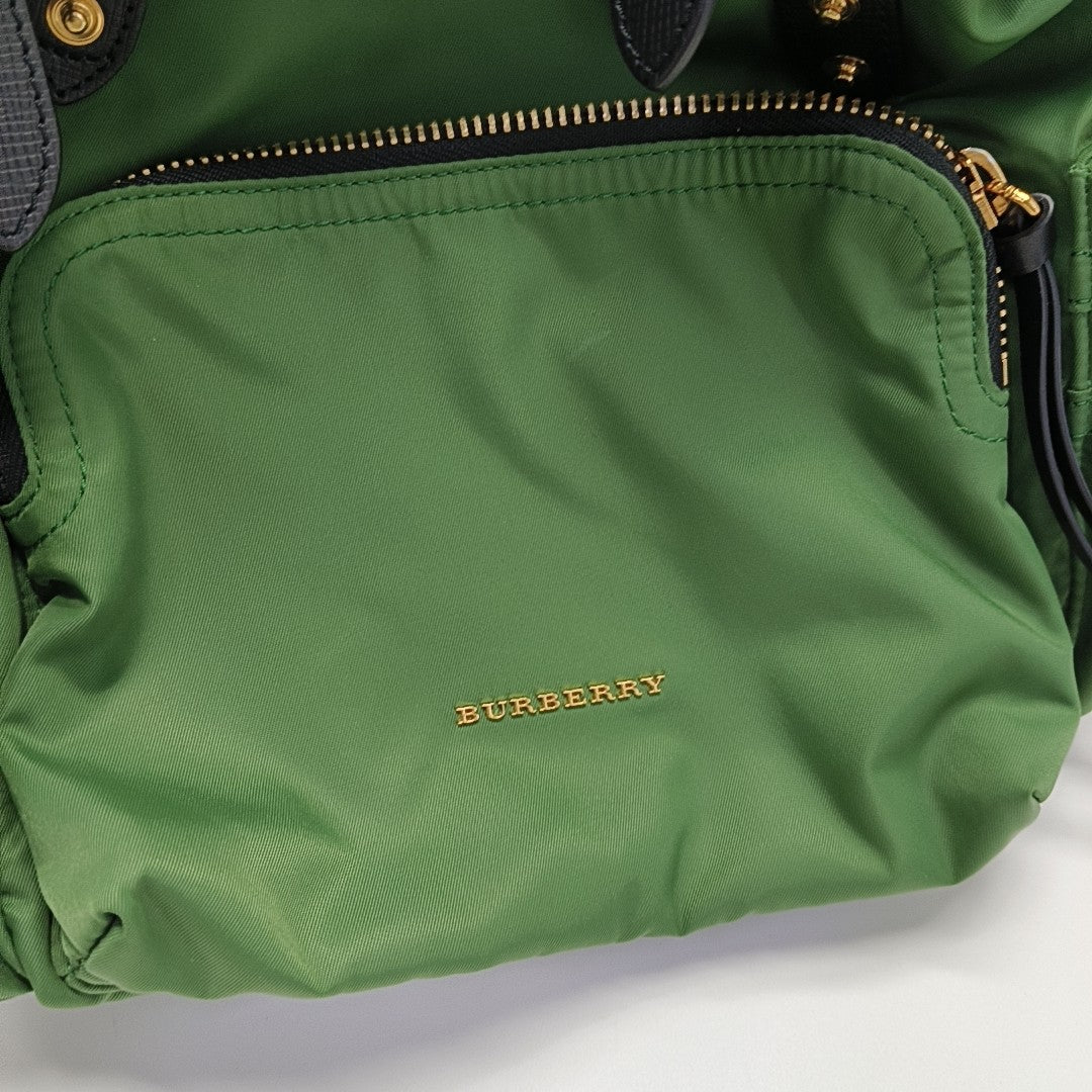 The Rucksack Medium Nylon Green