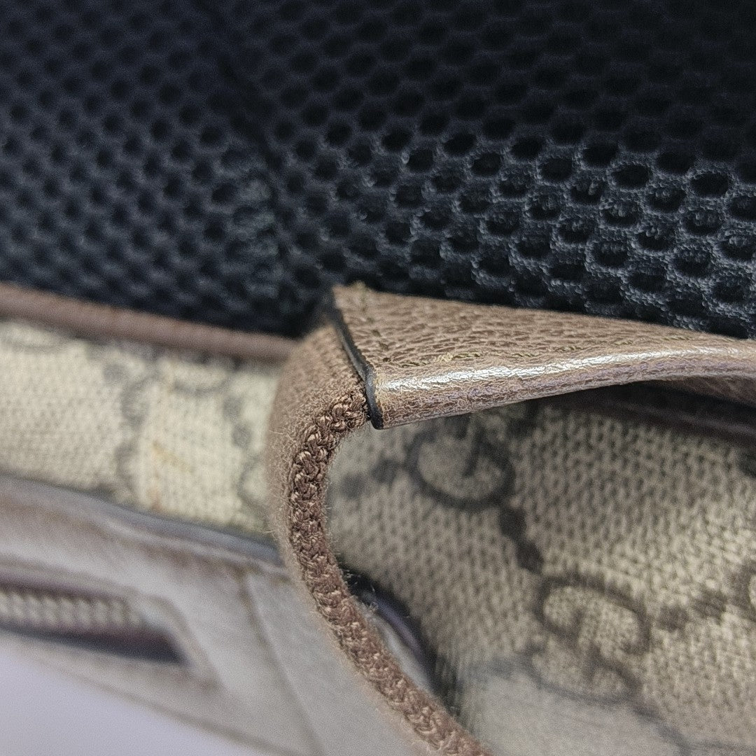 Disney X Gucci Small Monogram Coated Canvas Beige