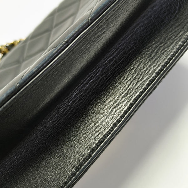 DOUBLE CC Quilted Lambskin Black