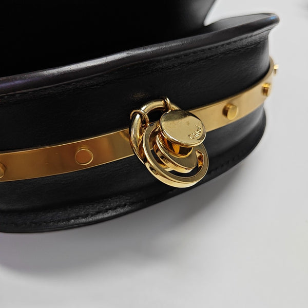 Nile Small Calfskin Black
