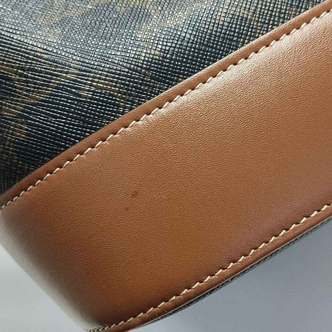 TRIOMPHE CANVAS Medium Coated Canvas Brown