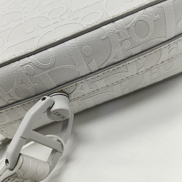 Calfskin Shoulder Bag White