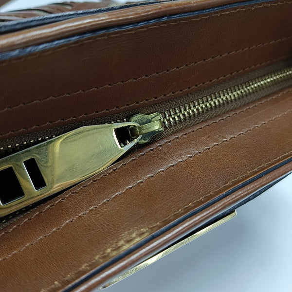 Canvas Shoulder Bag Brown