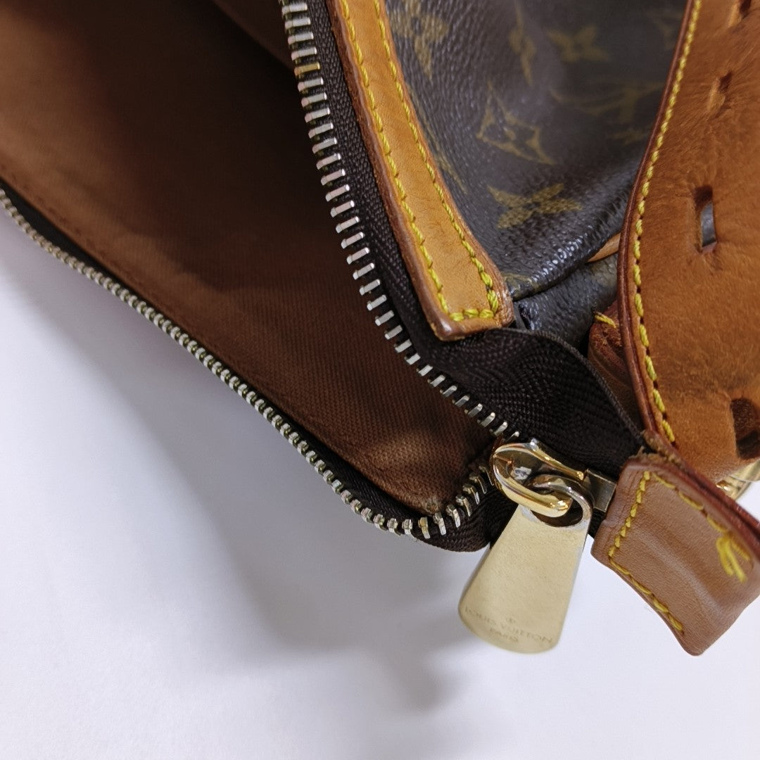 TULUM GM Monogram Coated Canvas Brown