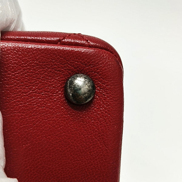 Quilted Lambskin Red