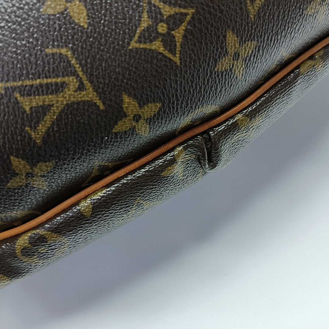 TULUM GM Monogram Coated Canvas Brown
