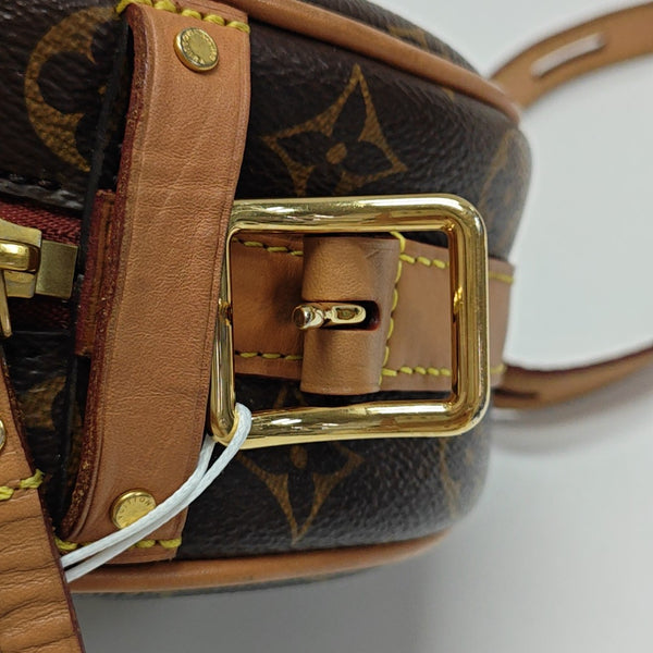 BOITE CHAPEAU PM Monogram Coated Canvas Brown