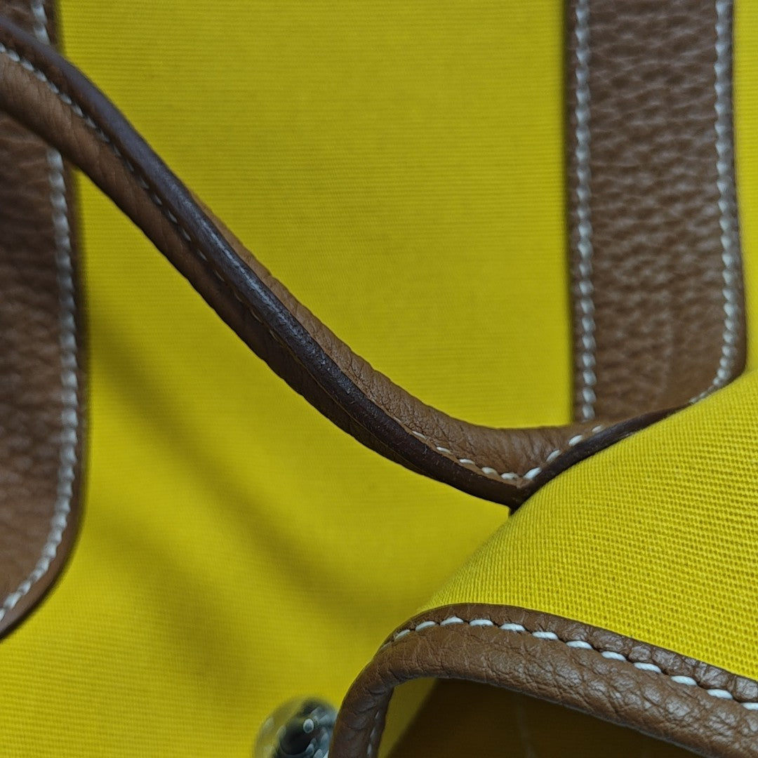 Garden Party 30 Canvas Yellow
