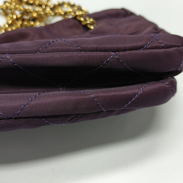 Quilted Nylon Purple